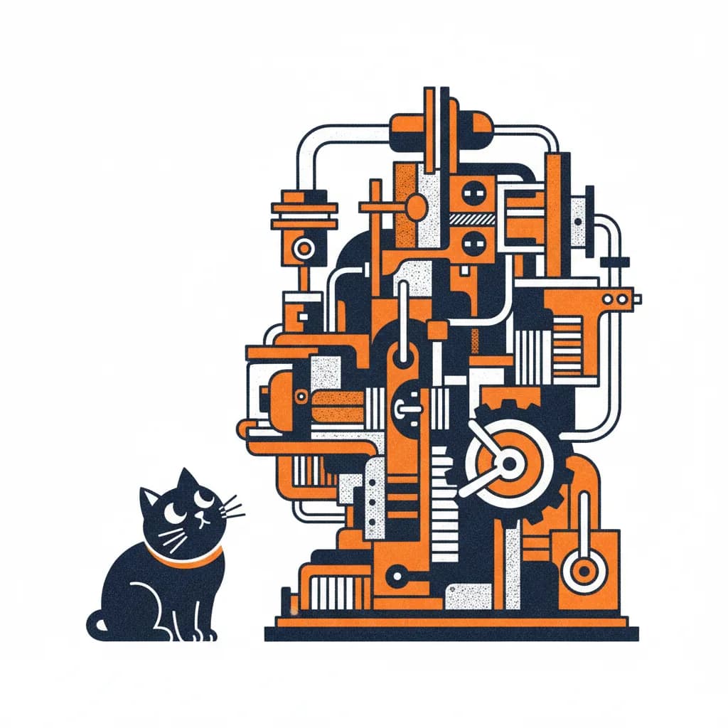 Illustratie: Dat is niet voor de poes