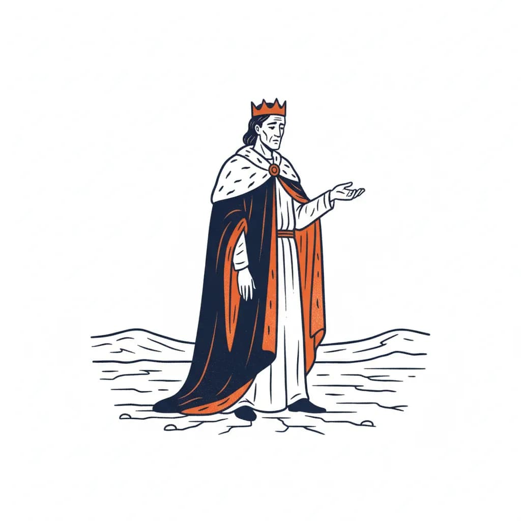 Waar niets is verliest de koning zijn recht