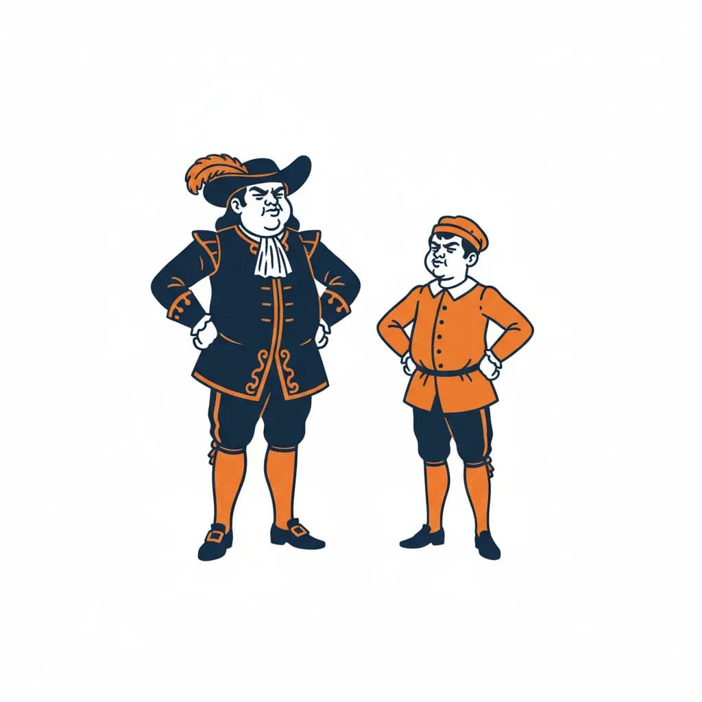 Illustratie: Zo heer, zo knecht