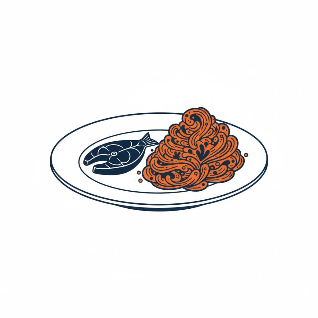 De saus is beter dan de vis