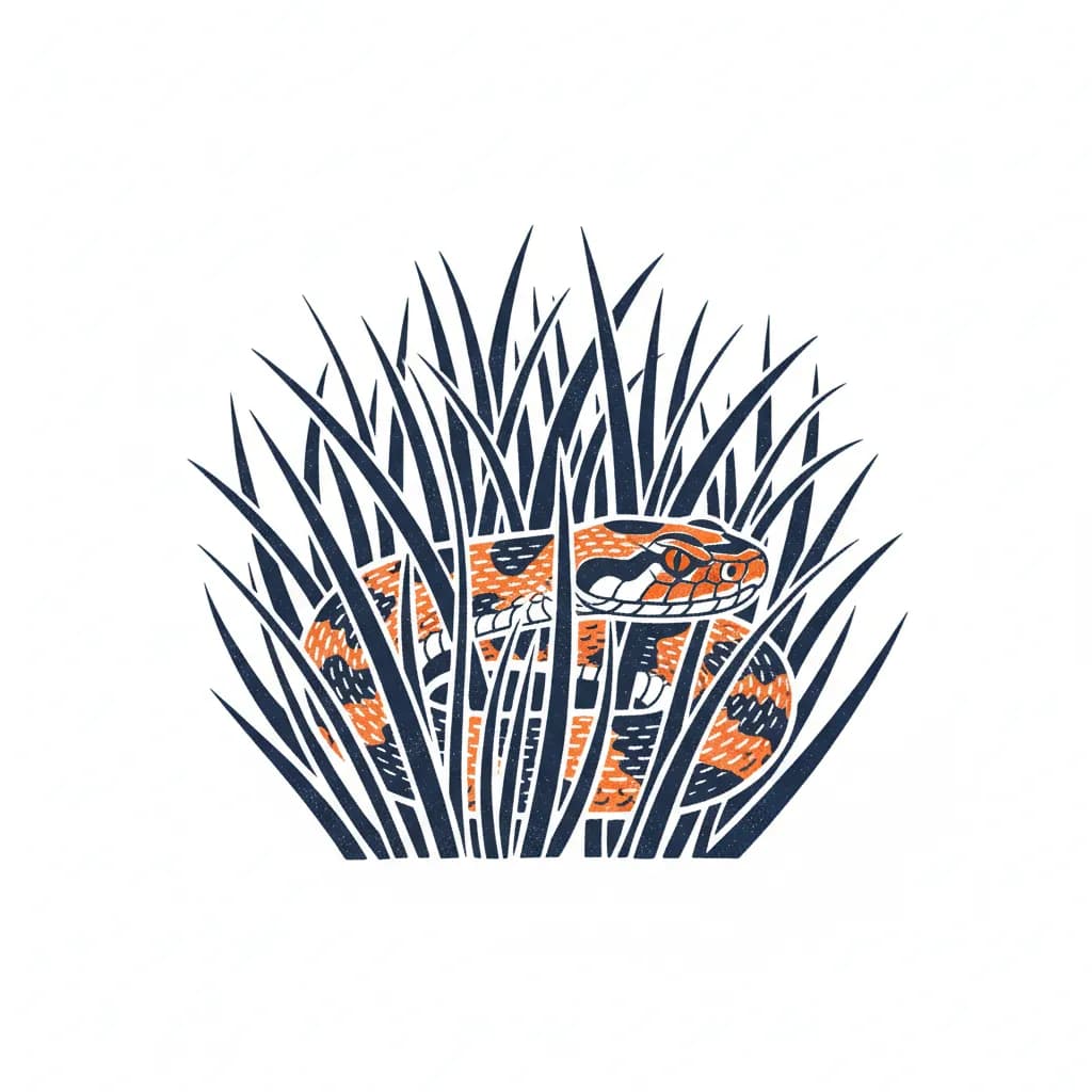 Er zit een adder onder het gras