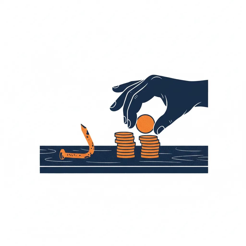 Het geld dat stom is, maakt recht wat krom is