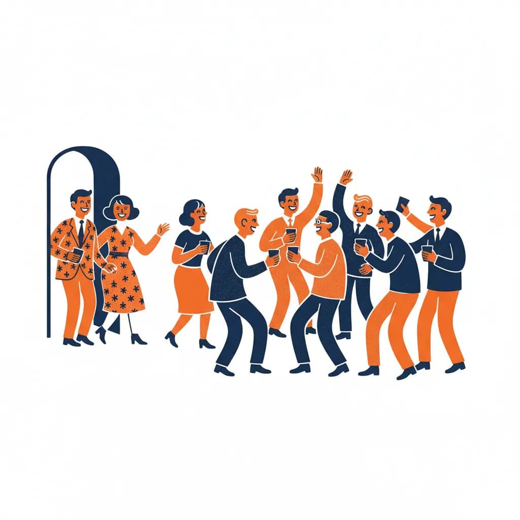 Hoe later op de avond, hoe schoner het volk