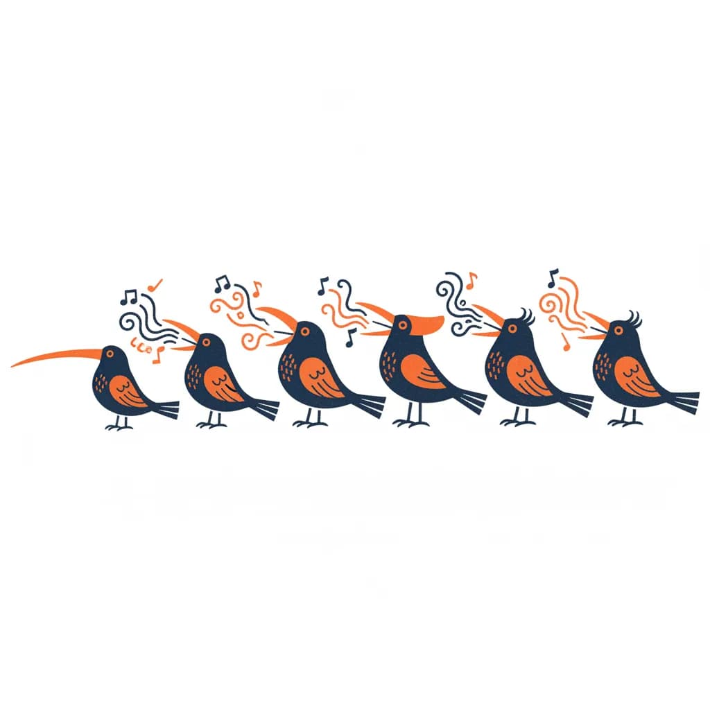 Ieder vogeltje zingt zoals het gebekt is