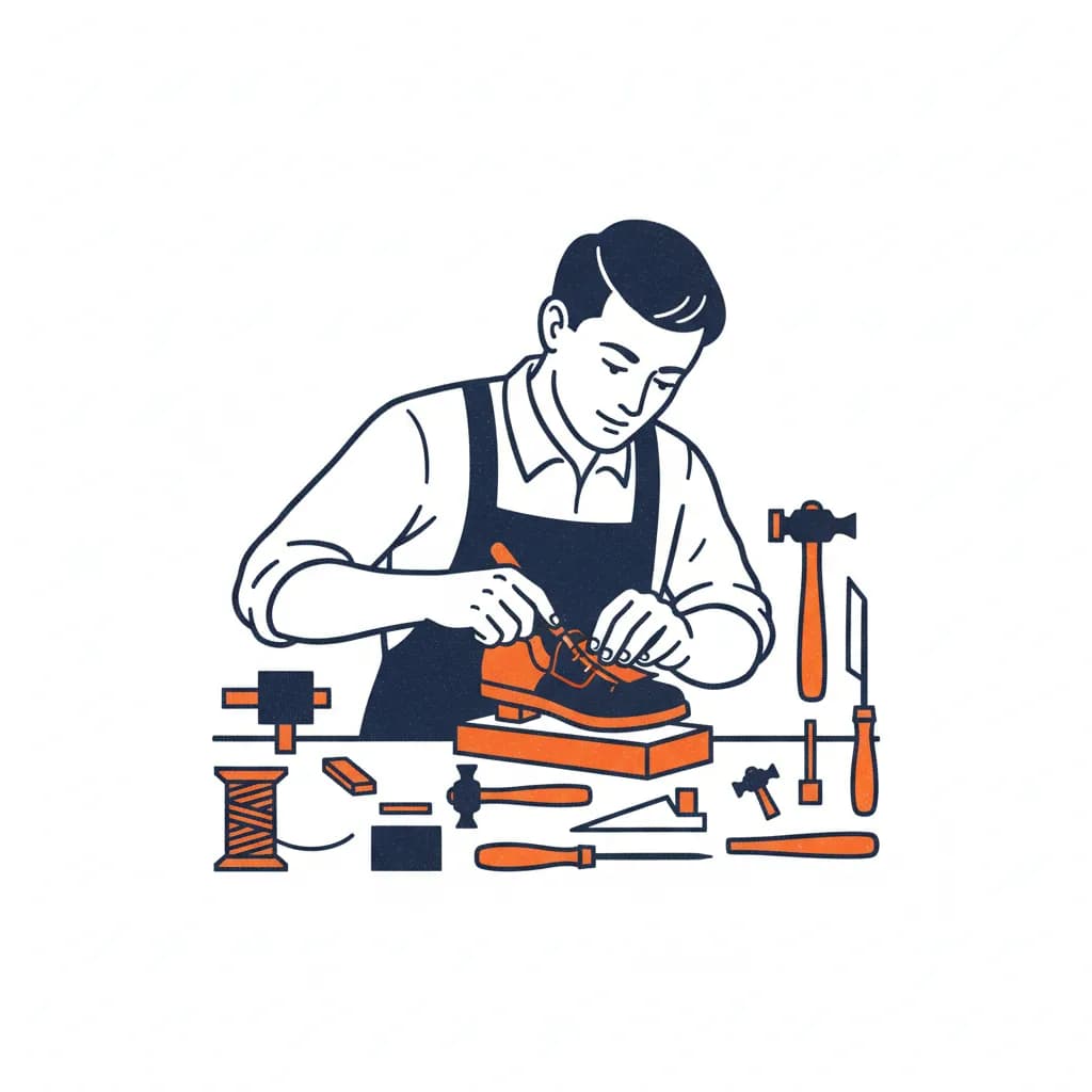Schoenmaker, blijf bij je leest