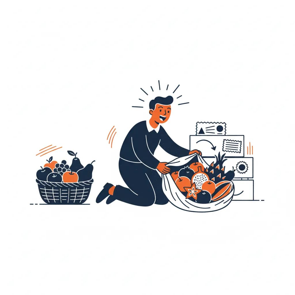 Wat je van ver haalt, is lekker