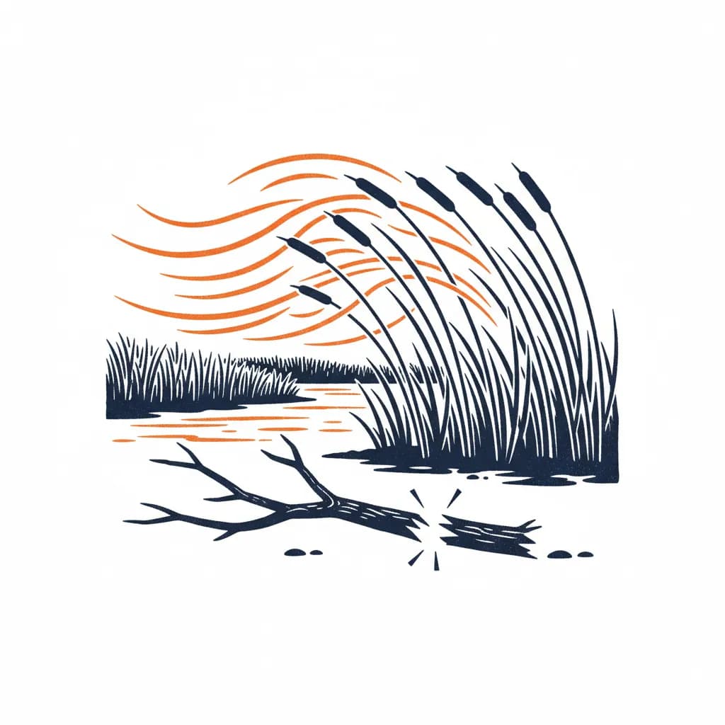 Wees als het riet dat buigt maar niet barst